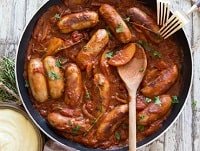 Guar Gum used in dressing and sausages